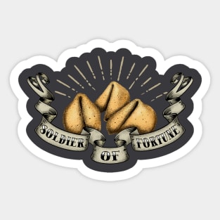 Soldier of Fortune Cookies Sticker